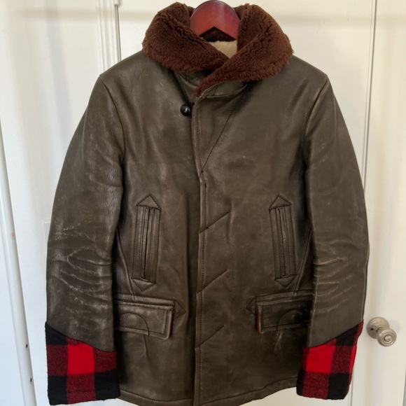 Grail Number (N)ine 2008 F/W Cowhide Leather Jacket - Picture 2 of 15